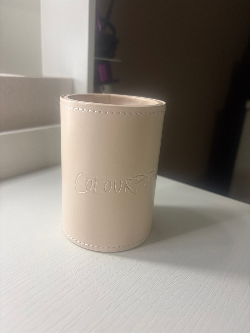 ColourPop Pale Cream Cylindrical Brush Cup